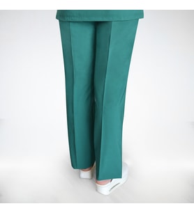 Unisex Ameliyat Yeşili Terikoton Doktor Hemşire Tek Alt Pantolon