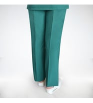 Unisex Ameliyat Yeşili Terikoton Doktor Hemşire Tek Alt Pantolon