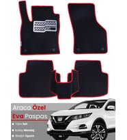 Nissan Qashqai (2014-2021) Uyumlu EVA Paspas Tam Set–Birebir Uyum,Su Geçirmez,Kolay ve Hızlı Montaj
