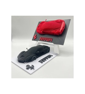 La Ferrari Katmanlı 1:24 Ölçekli Dekor