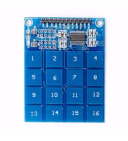 TTP229 16 Buton Dokunmatik Sensör Modülü Kapasitif Dijital Tuş Algılayıcı Anahtar Keypad