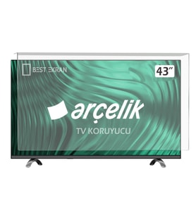 ARÇELİK A43L66525W TV EKRAN KORUYUCU - Arçelik 43" inç Ekran Kırılmaz Koruyucu A43L 6652 5W