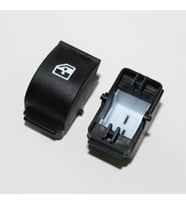 Fiat Peugeot Sürücü Sol & Sağ 2li Cam Düğme Kapağı (Işık Yansır)