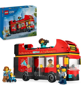 LEGO City 60407 Kırmızı İki Katlı Gezi Otobüsü (384 Parça)