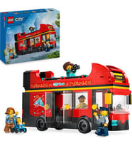 LEGO City 60407 Kırmızı İki Katlı Gezi Otobüsü (384 Parça)
