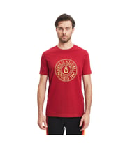 Galatasaray Orijinal Lisanslı Welcome To Hell Erkek T-Shirt (Kırmızı)