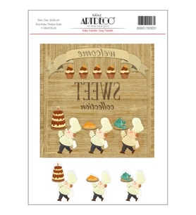 ARTDECO KOLAY TRANSFER 25X35CM DESEN NO:24