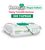 Paddlers Easy Clean Beyaz Sabun Katkılı Yüzey Temizlik Havlusu 100 Yaprak