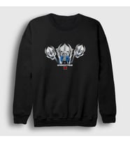 Presmono Unisex Siyah Gaster Blasters Undertale Sweatshirt 32236tt