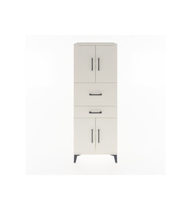 Hyperion Dolap 3 Raflı 2 Çekmeceli 4 Kapaklı 60x44x163 Aytaşı-Aytaşı