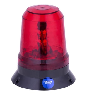 SELDA 1220-K 220V AC KIRMIZI Tepe Lambası