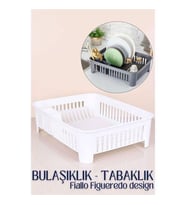 ModaCar Bulaşıklık BEYAZ F.Figueredo Design
