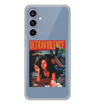 Samsung Galaxy S23 FE Uyumlu Lana Del Rey Ultraviolence Desenli Şeffaf Telefon Kılıfı