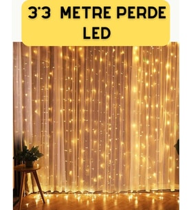 Şelale Tasarımlı Perde Led – Düğün Ve Özel Gün Işıkları