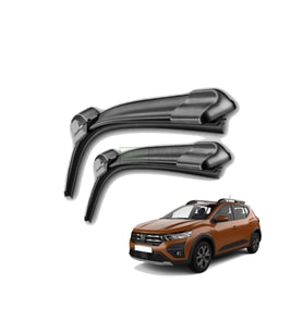 DACİA SANDERO STEPWAY ÖN CAM SİLECEK SÜPÜRGESİ TAKIMI 2021 - 2024 DACİA ÖN SİLECEK