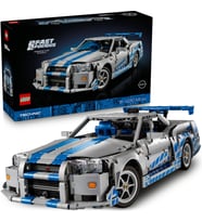 ® Technic™ Daha Hızlı Daha Öfkeli Nissan Skyline Gt-R (R34) Araba 42210 - 18+ Yaratıcı Araç Modeli Y