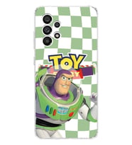 Samsung Galaxy A53 Uyumlu Toy Story Buzz Desenli Şeffaf Telefon Kılıfı