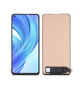 Xiaomi Mi 11 Lite ile Uyumlu Oled Ekran Dokunmatik (Siyah)