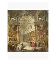 Giovanni Paolo Panini - Kardinal Silvio Valenti Gonzaga Tablo Ahşap Poster Dekoratif