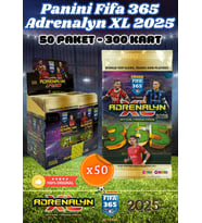 Panini FIFA 365 Adrenalyn XL 2025 Oyuncu Kartı - Futbolcu Kartları - Trading Oyuncu Kartı - 50 Paket (A.ALTIN)
