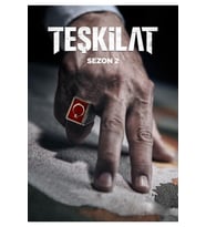 Erkek Lisanslı Teşkilat Dizi Yüzüğü 925 Ayar Gümüş Ay Yıldızlı Tasarım Yüzük Kırmızı Lüks Model