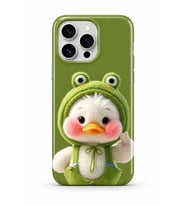 İPhone 16 Pro Max Novera Cozy Friends Collection Çift Katmanlı Essential Tough Telefon Kılıfı