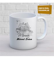 Kişiye Özel İsim Yazılabilir Mimar Kupa Bardak