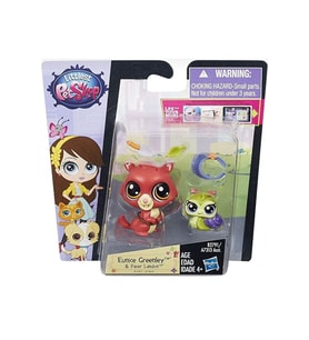 Littlest Pet Shop Miniş Eunice Greenley İkili Lps Minişler Aksesuarlı Orijinal