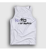 Presmono Unisex Beyaz Logo Anime Re Zero Atlet 543678tt (Beyaz)