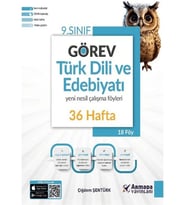 Armada Yayınları 9. Sınıf Görev Türk Dili ve Edebiyatı Yeni Nesil Çalışma Föyleri (36 Hafta)