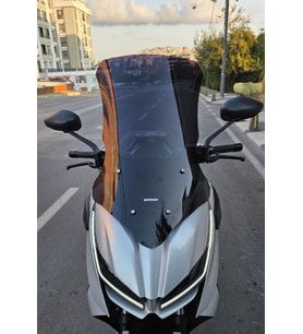 MOTOCAM RKS RZ 250 S Ön Cam 2022-2026 Model 68cm Siyah Renkli 4mm UZUN