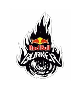 Gogo 65x95mm Rdbll Brnr Sticker