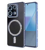 Redmi 13C Joke Simli Magneticsafe Kılıf - Mavi