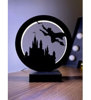 HarryPotter Led Masa Lambası Ahşap