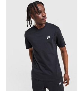 Sportswear Club Erkek Siyah Tişört