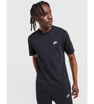 Sportswear Club Erkek Siyah Tişört