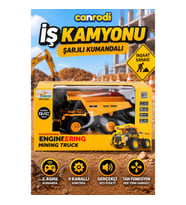 Şarjlı Uzaktan Kumandalı Damperli İş Kamyonu 7 Fonksiyonlu 2.4 GHz