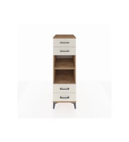 Kronos Dolap 2 Raflı 4 Çekmeceli 44x59x134 Çam-Aytaşı
