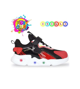 Cool Ruby Işıklı Kırmızı Erkek Çocuk Spor Ayakkabı