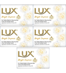Lux Sabun 80GR Bright Impress (Etkileyici Parlaklık) (5 Li Set)