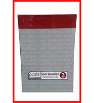 Sevk İrsaliyesi 14x20 cm boyutunda 2/50 Otokopili 1 Asıl 2 Suret (3 Nüsha) 6 Adet