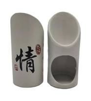 Japonca Temalı Bambu Tasarım Seramik Buhurdanlık (Karışık)