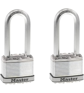 Master Lock M5Xtlj Magnum Asma Kilit, Anahtarlı, 2 Adet, Aynı Anda Kapanır