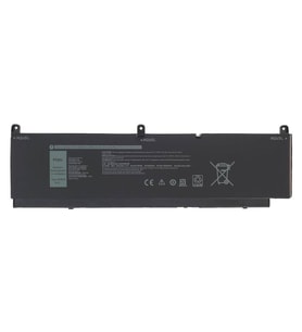 Dell Precision 7550, PKWVM ile Uyumlu Notebook Bataryası Pili - 95Wh (Siyah)