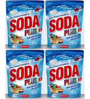 Plus Optik Etkili El Ve Matik Çamaşır Sodası 500 Gr 4 Adet