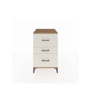 Kronos Komodin 3 Çekmeceli 60x59x96 Çam-Aytaşı