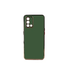 Oppo A74 4G Uyumlu Kılıf Zore Bark Kapak (Koyu Yeşil)