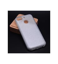 General Mobile 8 Go Uyumlu Kılıf Zore Shining Silikon (Gümüş)