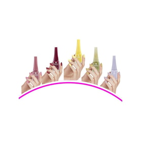 5 Adet Keratinli Besleyici Oje 14 ml SET3 mudanis