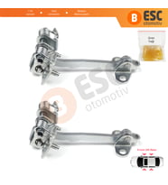 Peugeot 406 4/5 Kapı 9181A1 İçin 2 EA Ön veya Arka Sağ ve Sol Kapı Gergi Yayı